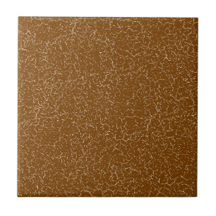 Ochre Crackle Glaze  Solid Colour Tile