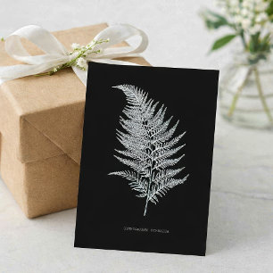 Ochre Fern Frond, Gymnogramma Ochracea Card