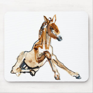 Ochre Foal Mouse Pad