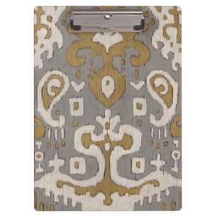 Ochre Ikat I Clipboard
