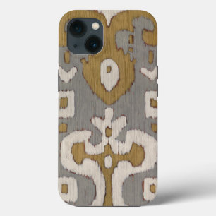 Ochre Ikat I iPhone Case