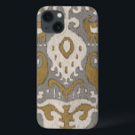Ochre Ikat II iPhone 13 Case<br><div class="desc">Patterns</div>