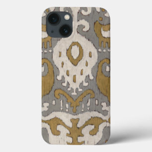 Ochre Ikat II iPhone 13 Case