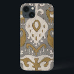 Ochre Ikat II iPhone 13 Case<br><div class="desc">Patterns</div>