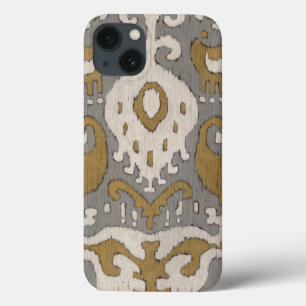 Ochre Ikat II iPhone 13 Case