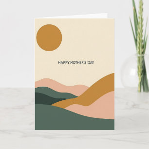 Ochre Sun Mothers Day Card