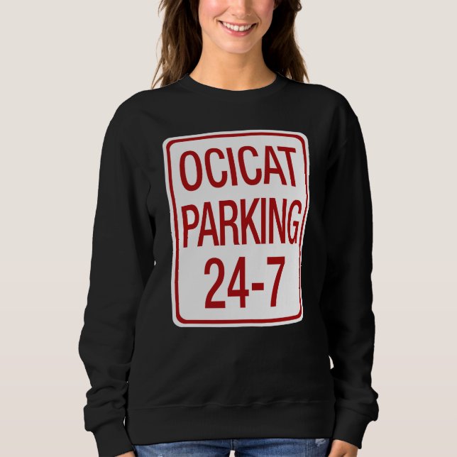 Ocicat Parking Sweatshirt (Front)