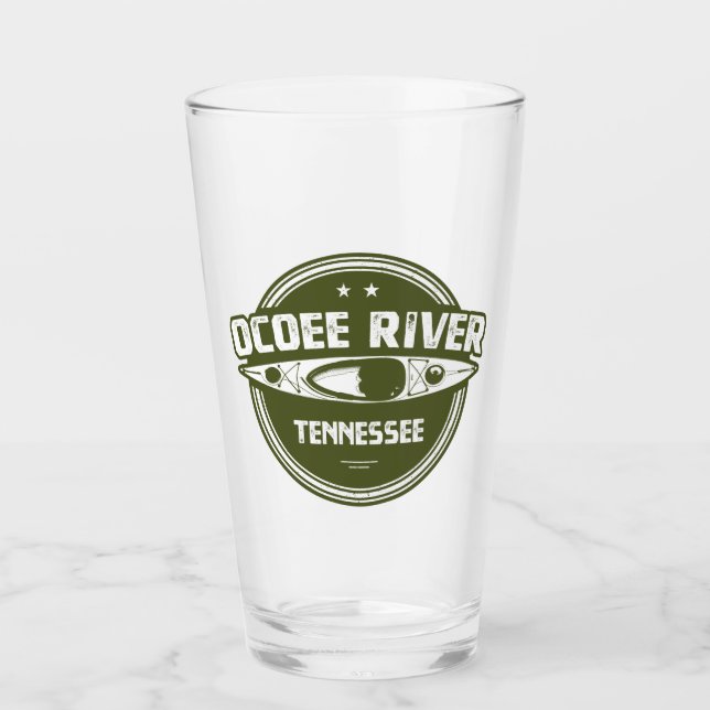 Ocoee River, Tennessee Glass (Front)
