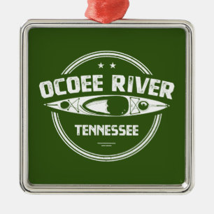 Ocoee River, Tennessee Metal Ornament