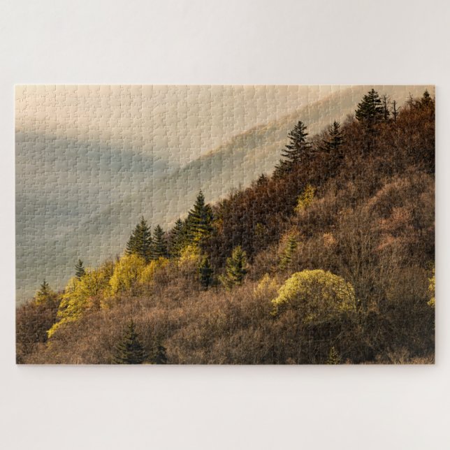 Oconaluftee Valley Overlook | North Carolina Jigsaw Puzzle (Horizontal)