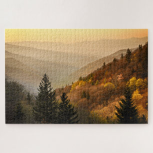 Oconaluftee Valley Overlook North Carolina Jigsaw Puzzle