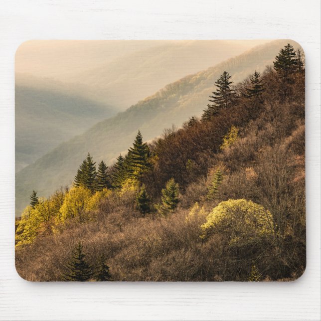 Oconaluftee Valley Overlook | North Carolina Mouse Pad (Front)