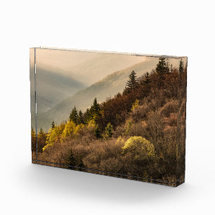 Oconaluftee Valley Overlook North Carolina Photo Block