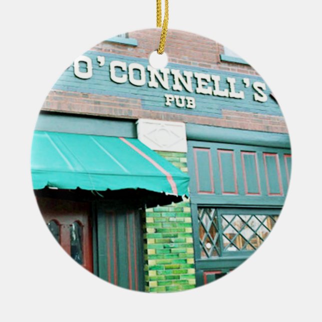 O'Connell's, Irish Pub, St Louis  Ceramic Ornament (Front)