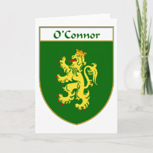 O'Connor Coat of Arms/Family Crest Holiday Card