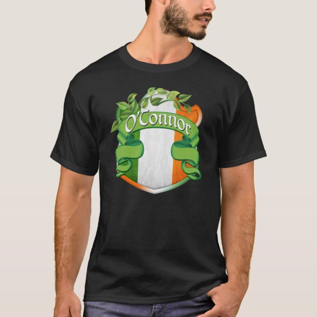 O'Connor Irish Shield T-Shirt (Front)