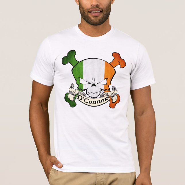 O'Connor Irish Skull T-Shirt (Front)