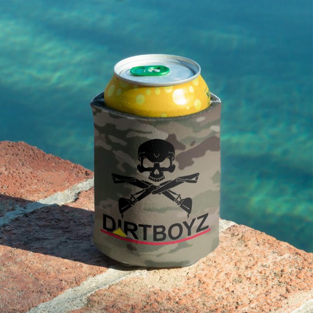 OCP Multicam Dirtboyz logo Can Cooler (In Situ Pool)
