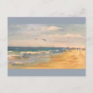 Ocracoke Beach Postcard