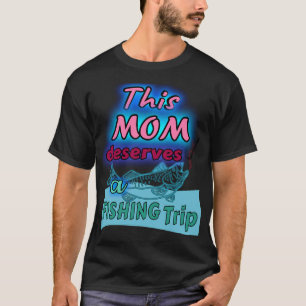 Ocracoke Fishing Mum T-Shirt
