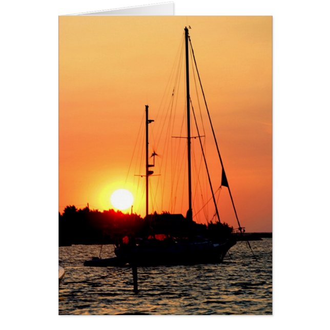 Ocracoke Harbour Sunset (Front)
