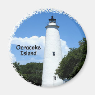 Ocracoke Island Light Magnet