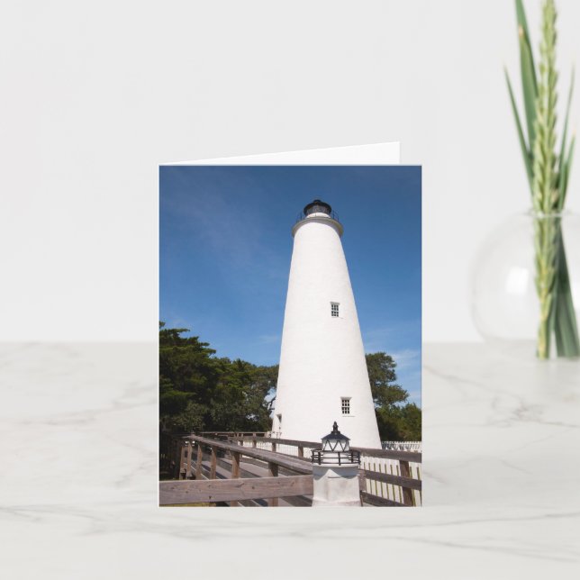 Ocracoke Island Lighthouse Card (Front)