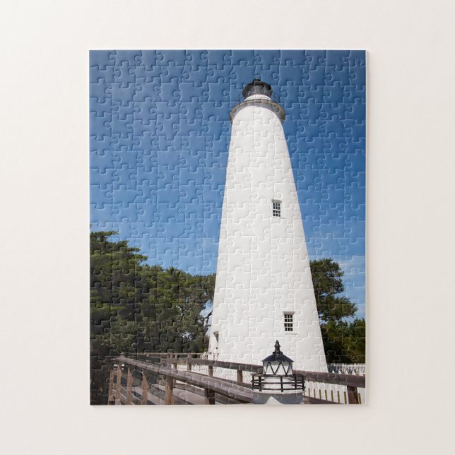 Ocracoke Island Lighthouse Jigsaw Puzzle (Vertical)