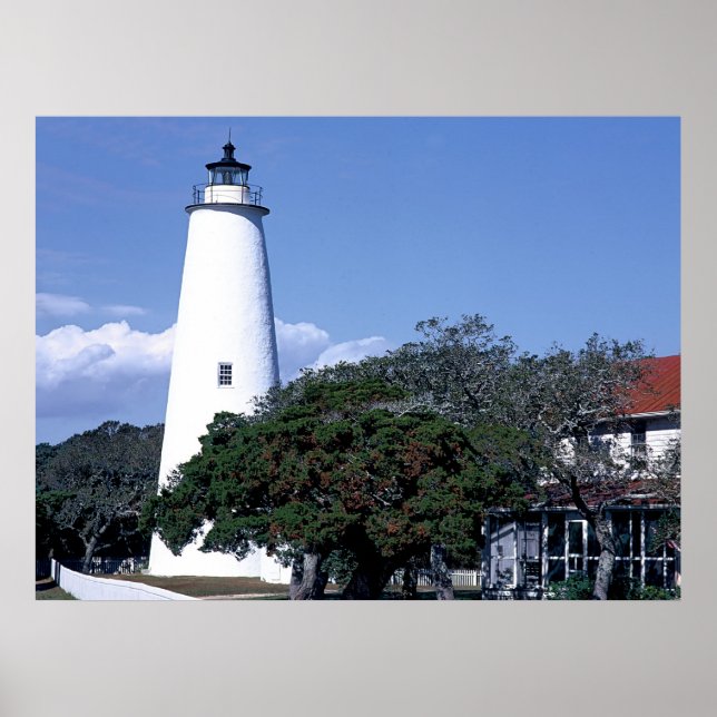 Ocracoke Lighth Poster (Front)