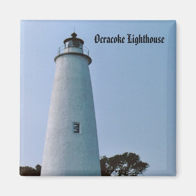 Ocracoke Lighthouse Magnet (Front)