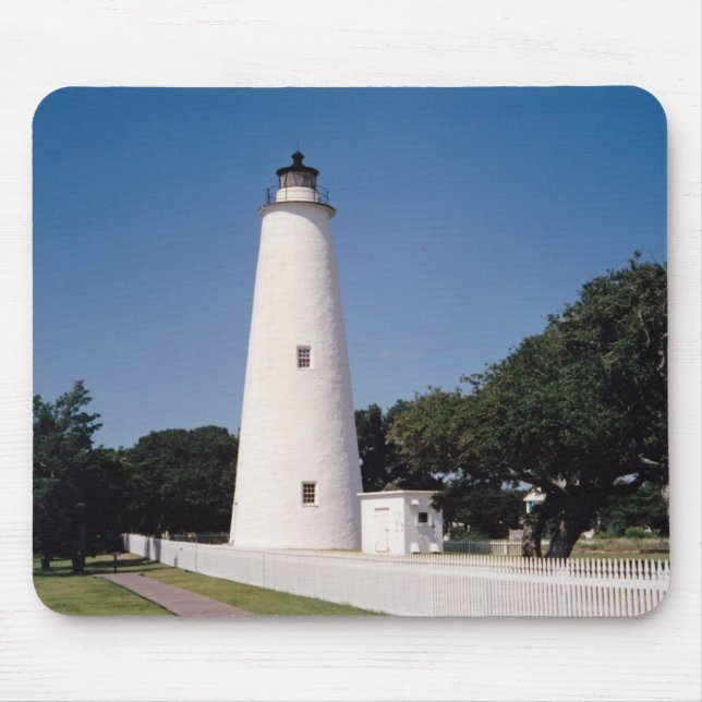 Ocracoke Lighthouse Mouse Pad (Front)