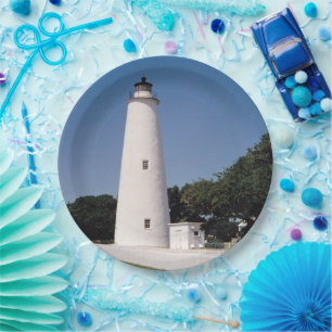 Ocracoke Lighthouse Paper Plate