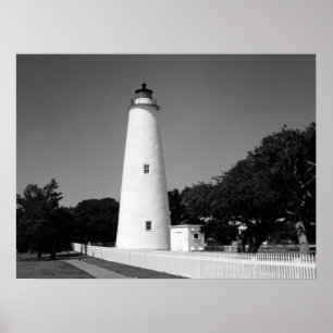 Ocracoke Lighthouse Poster