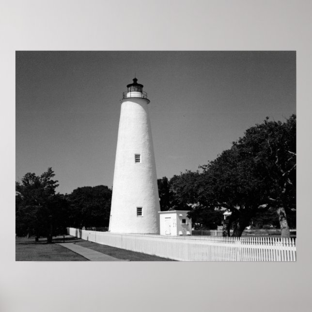 Ocracoke Lighthouse Poster (Front)