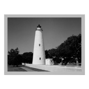 Ocracoke Lighthouse Poster