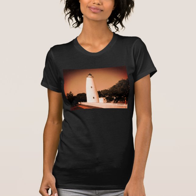 Ocracoke Lighthouse  T-Shirt (Front)