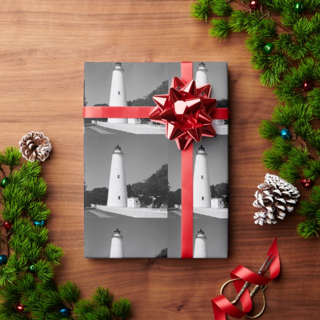 Ocracoke Lighthouse Wrapping Paper (Holiday Gift)
