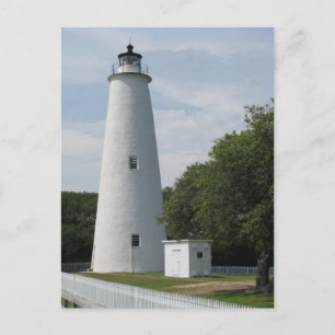 Ocracoke, North Carolina Lighthouse Postcard