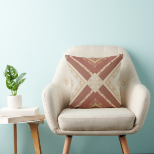 Ocrélia – Warm Earth Tones Grounding Decorative Cushion
