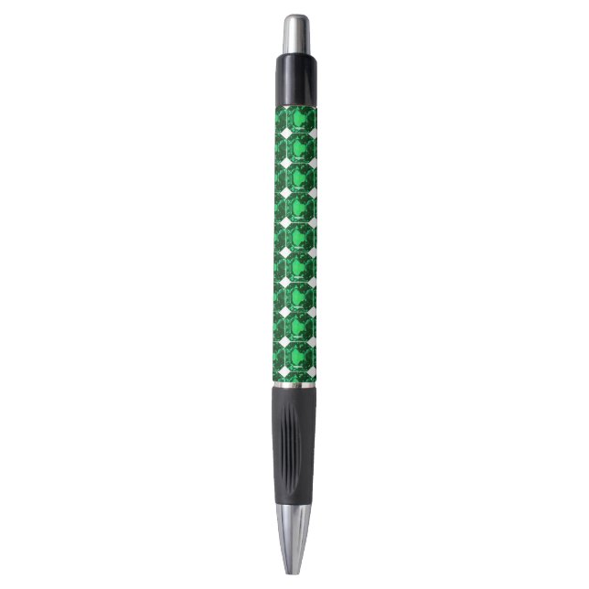 Octagon Emerald (Front Vertical)