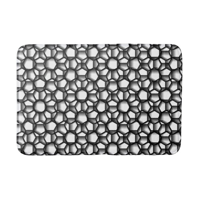 Octagon Lace Bath Mat (Front)