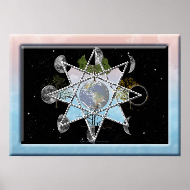 Octagram Print (Front)