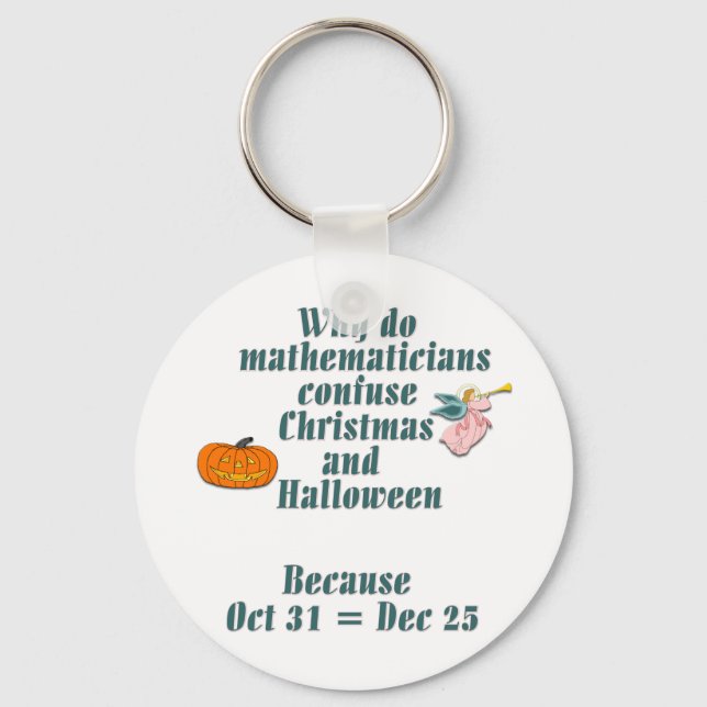 Octal or Decimal Key Ring (Front)