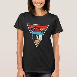 Octane Rocket Soccer Retro Sunset Distressed Graph T-Shirt