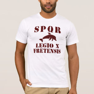 Octavian/Augustus' 10th Fretensis Legion (Dolphin) T-Shirt