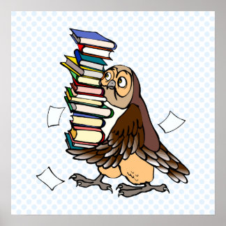 Octavian Owl Poster