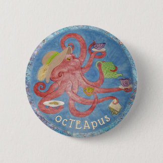 ocTEApus 6 Cm Round Badge