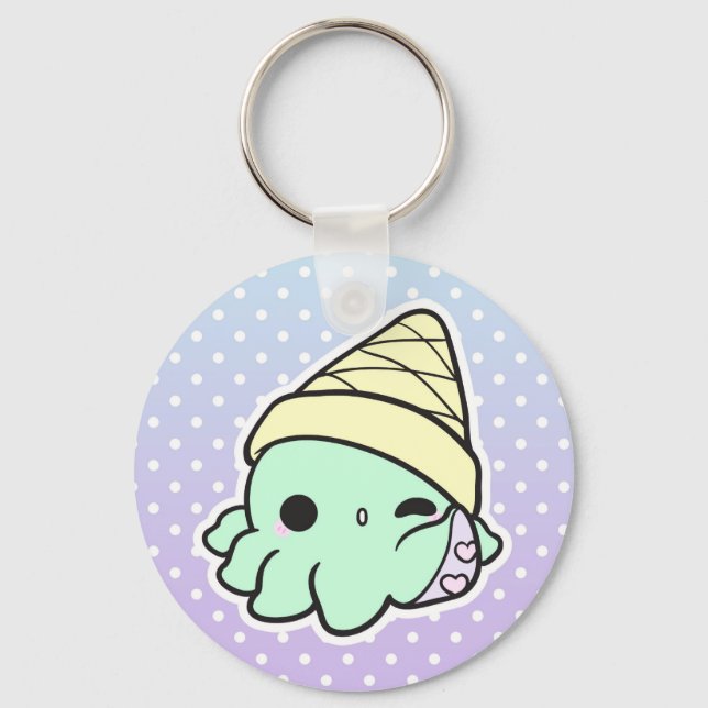 Octi-Cream Key Chain (Front)