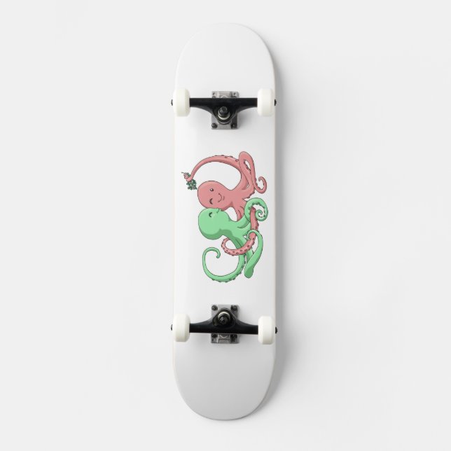 Octi Mistletoe Skateboard (Front)