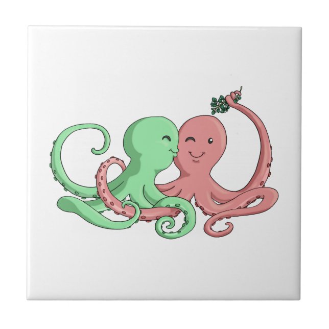 Octi Mistletoe Tile (Front)